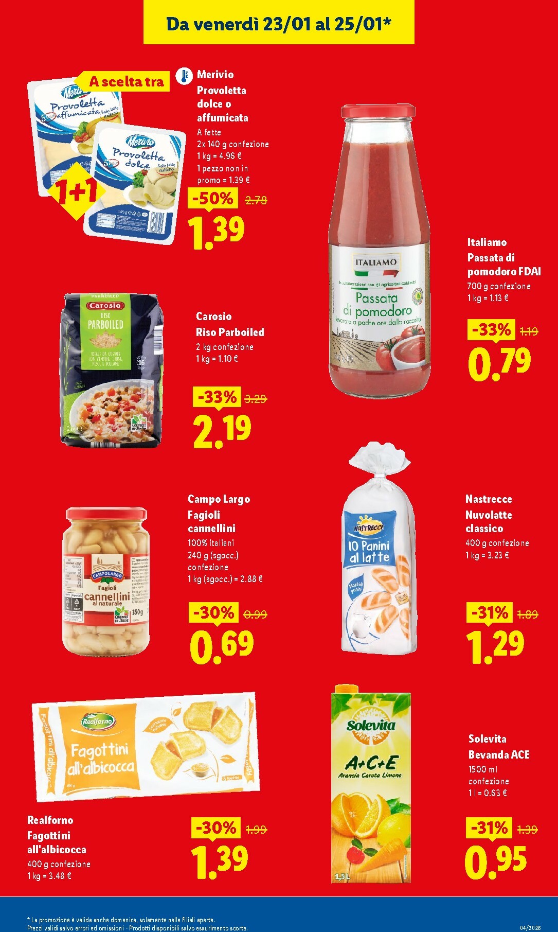 lidl - Volantino Lidl - Mega Weekend valido dal 23/01 al 25/01 - page: 3