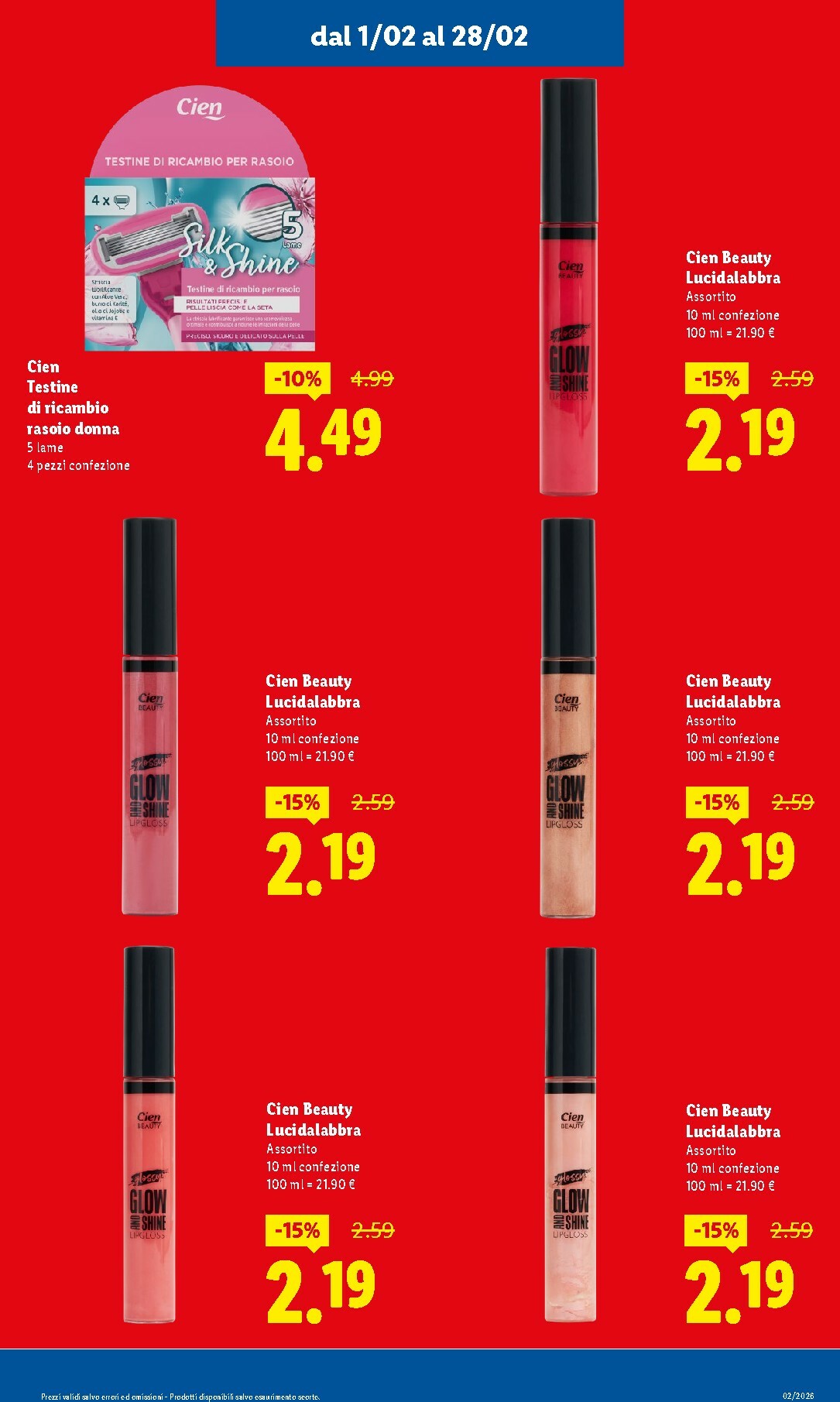 lidl - Volantino Lidl - Febbraio valido dal 01/02 al 28/02 - page: 13