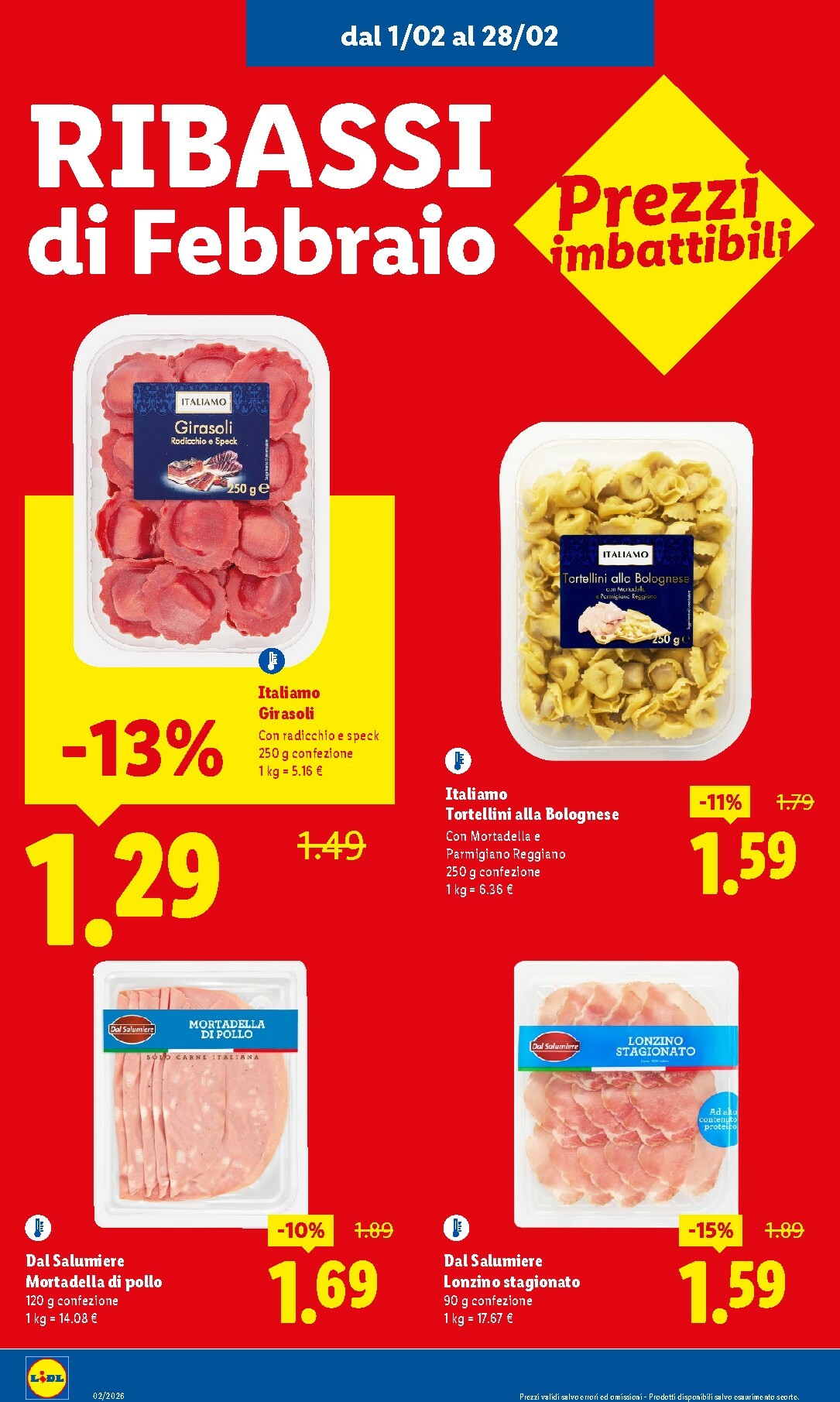lidl - Volantino Lidl - Febbraio valido dal 01/02 al 28/02 - page: 4