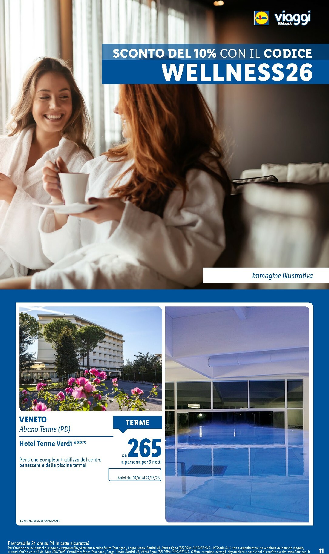 lidl - Volantino Lidl - Viaggi valido dal 22/12/2025 al 28/02/2026 - page: 11