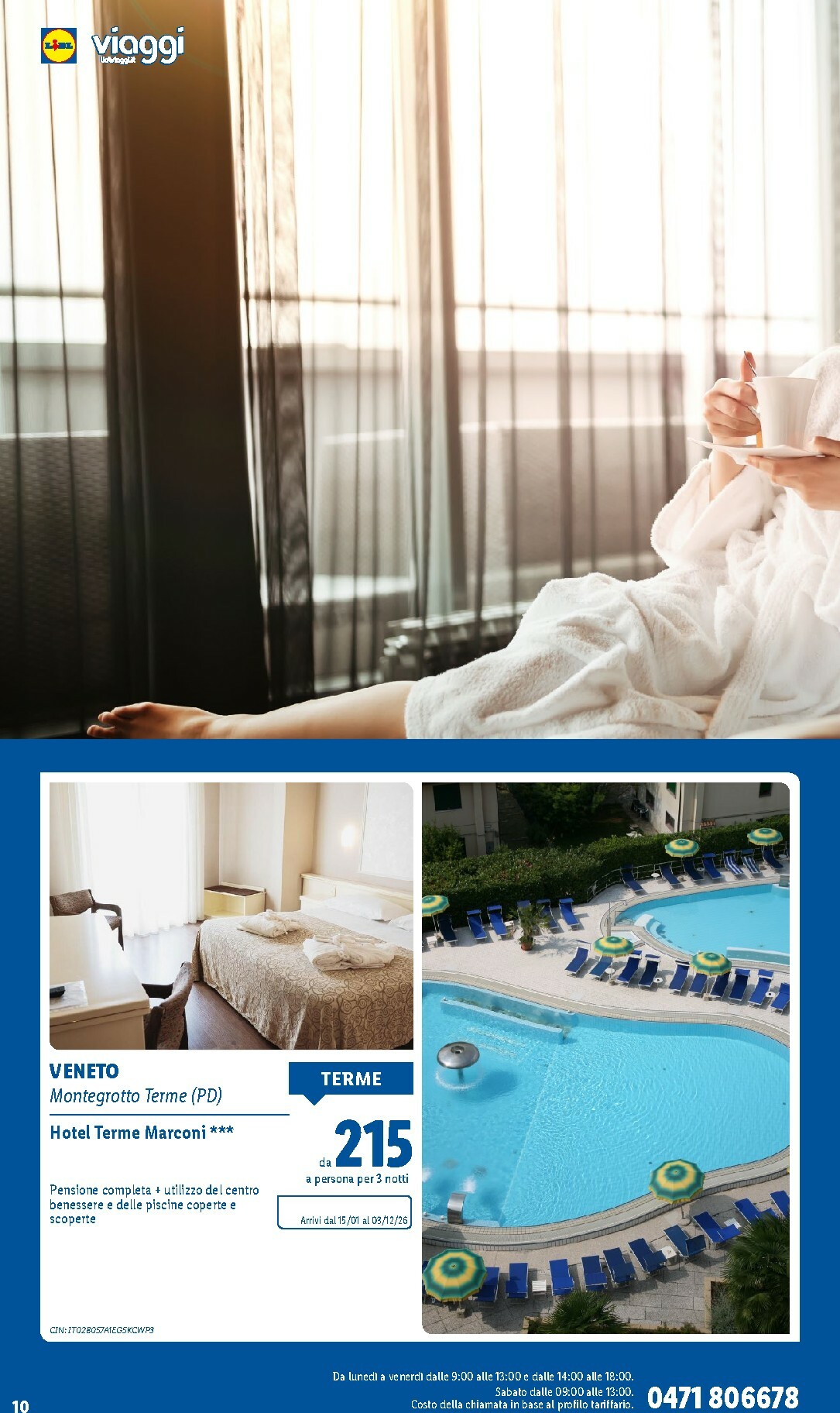 lidl - Volantino Lidl - Viaggi valido dal 22/12/2025 al 28/02/2026 - page: 10