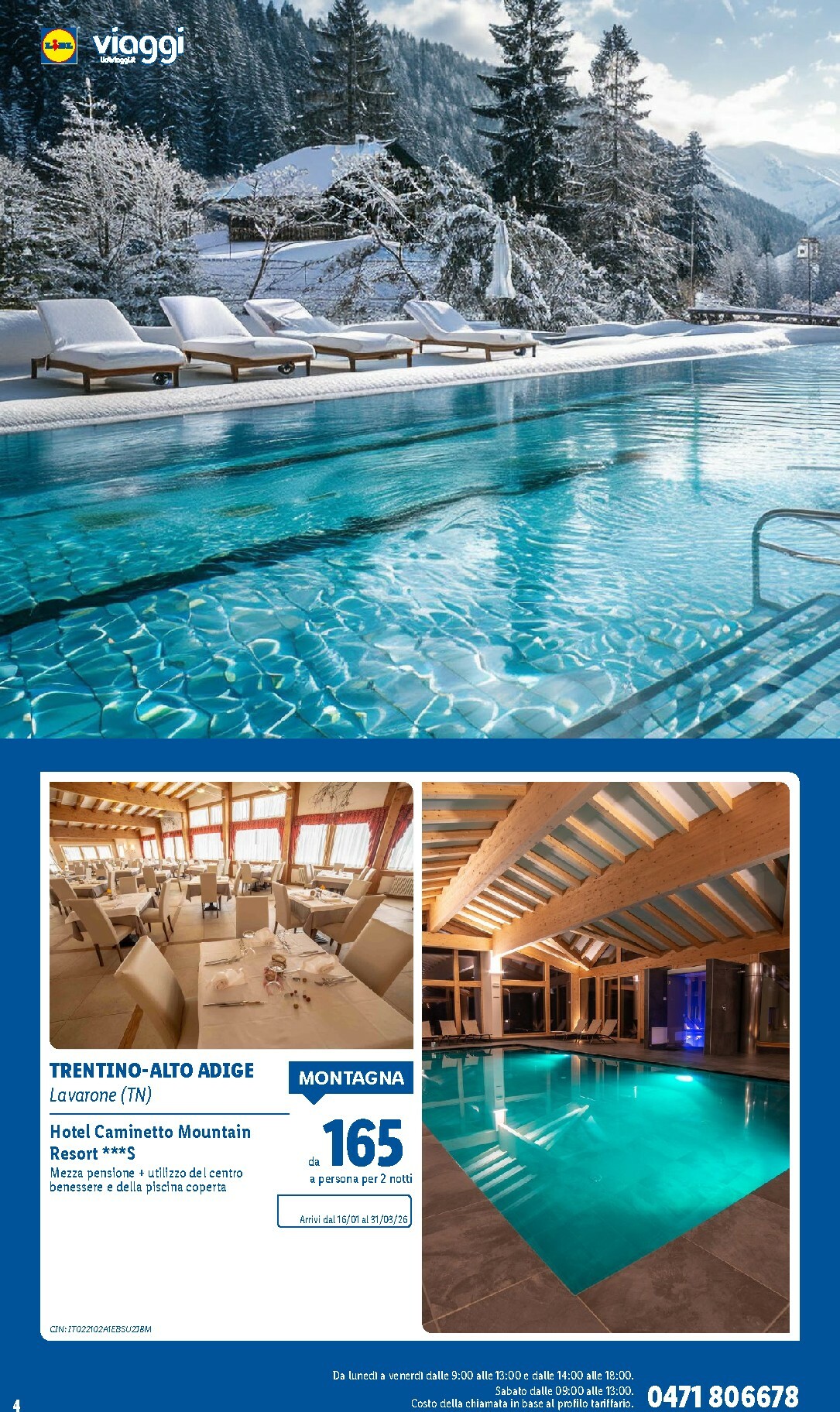 lidl - Volantino Lidl - Viaggi valido dal 22/12/2025 al 28/02/2026 - page: 4