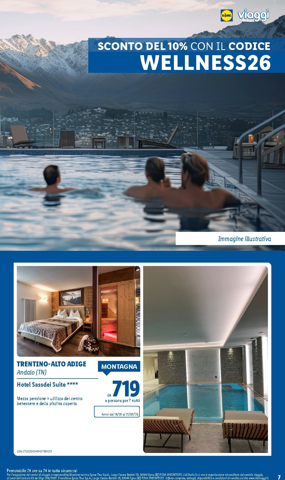 lidl - Volantino Lidl - Viaggi valido dal 22/12/2025 al 28/02/2026 - page: 7