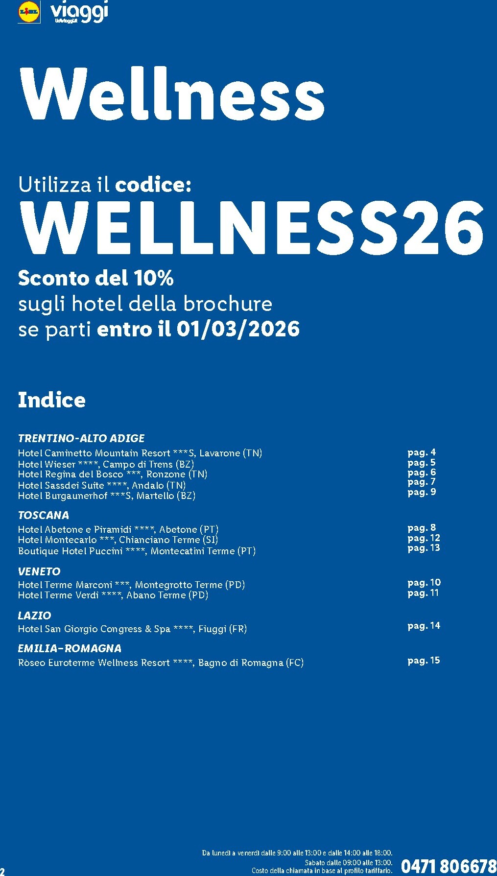 lidl - Volantino Lidl - Viaggi valido dal 22/12/2025 al 28/02/2026 - page: 2