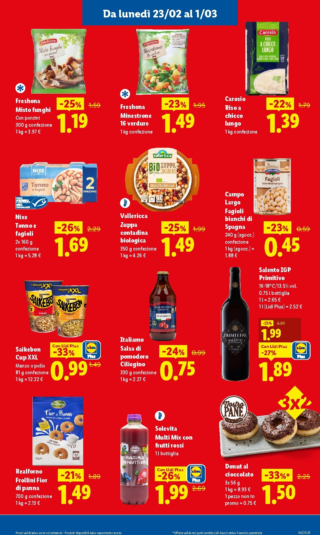 lidl - Volantino Lidl valido dal 23/02/2026 al 01/03/2026 - page: 7