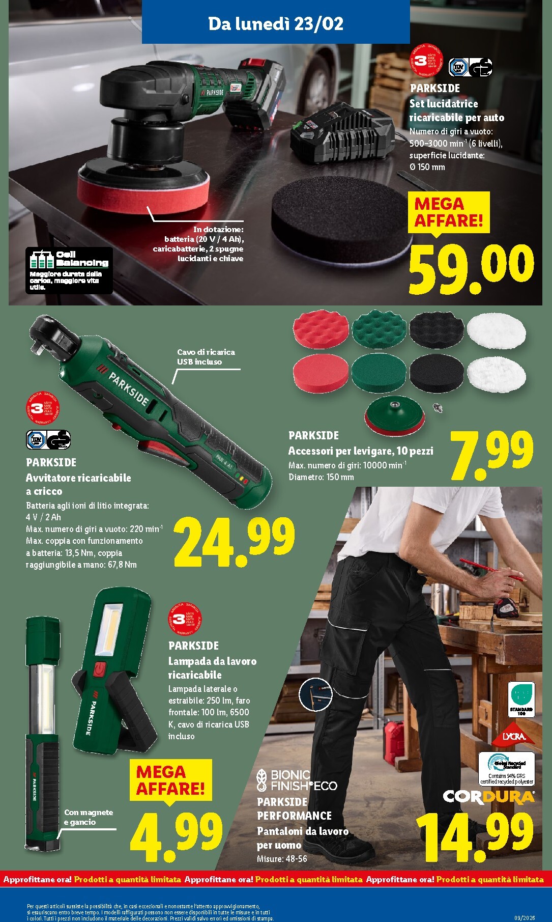 lidl - Volantino Lidl valido dal 23/02/2026 al 01/03/2026 - page: 31