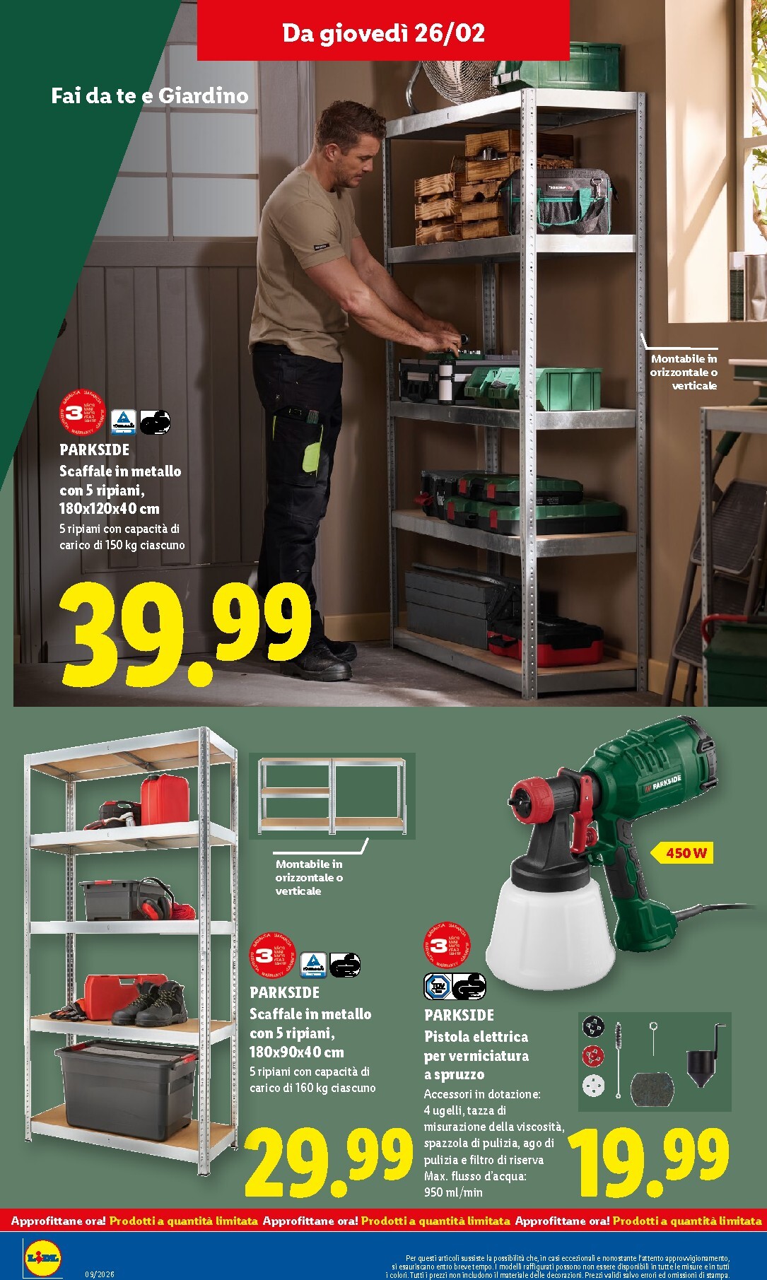 lidl - Volantino Lidl valido dal 23/02/2026 al 01/03/2026 - page: 46