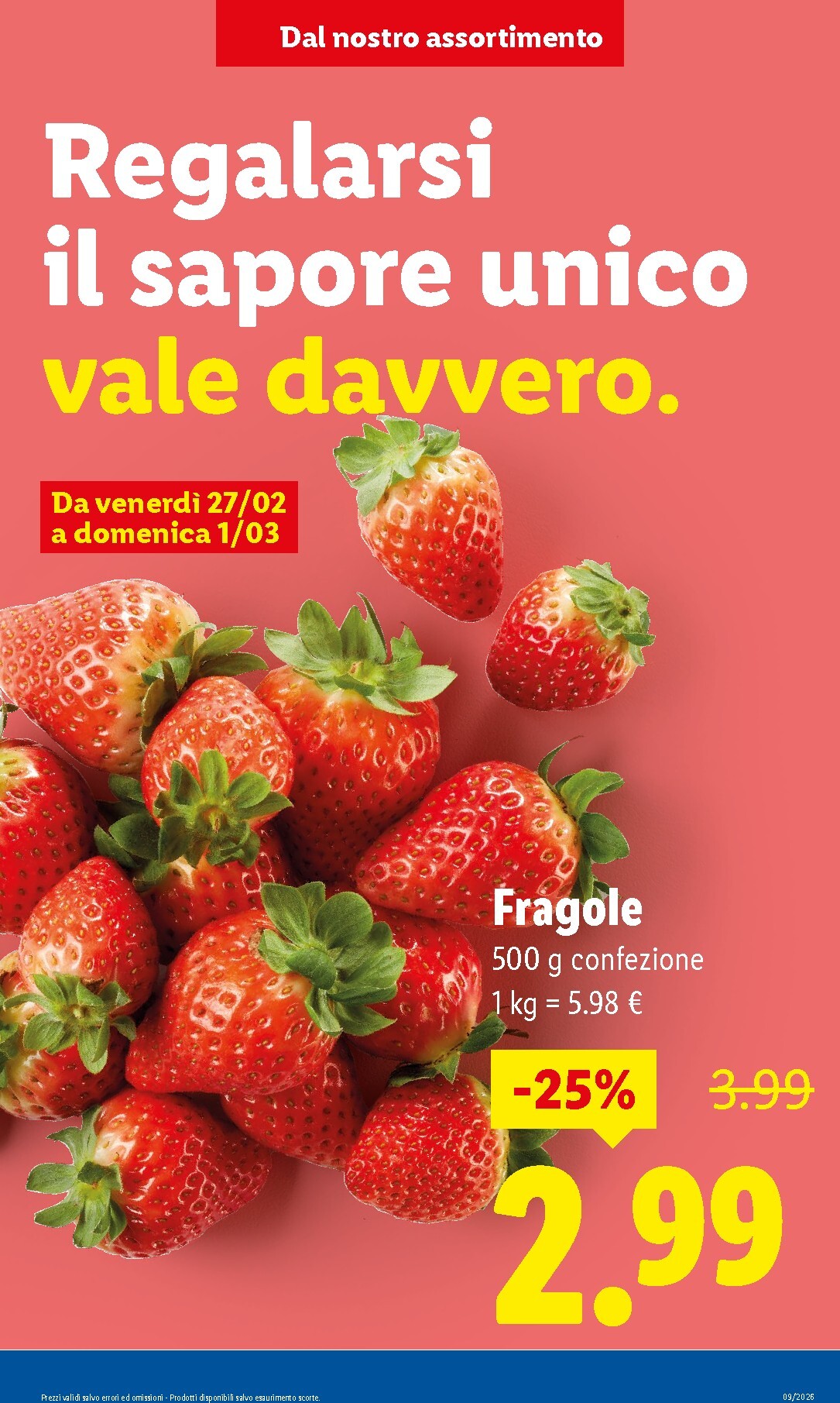 lidl - Volantino Lidl - Fresca e conveniente valido dal 23/02/2026 al 01/03/2026 - page: 5