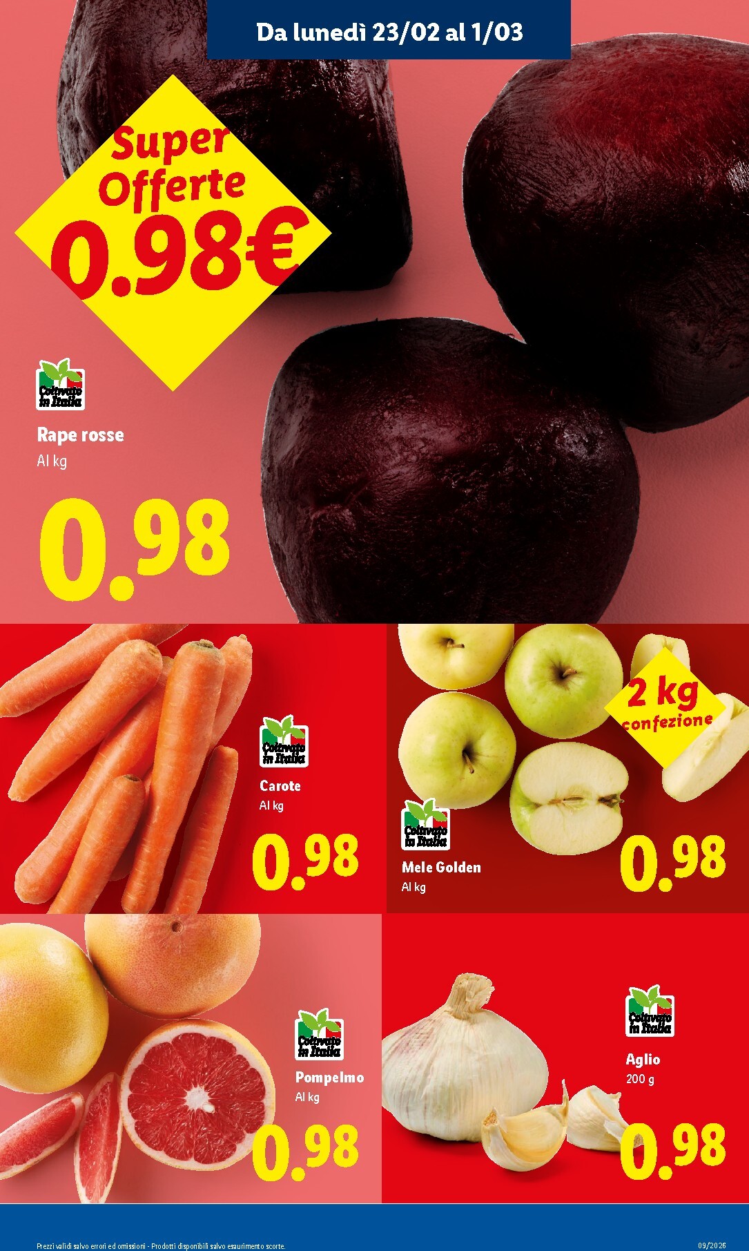 lidl - Volantino Lidl - Fresca e conveniente valido dal 23/02/2026 al 01/03/2026 - page: 3