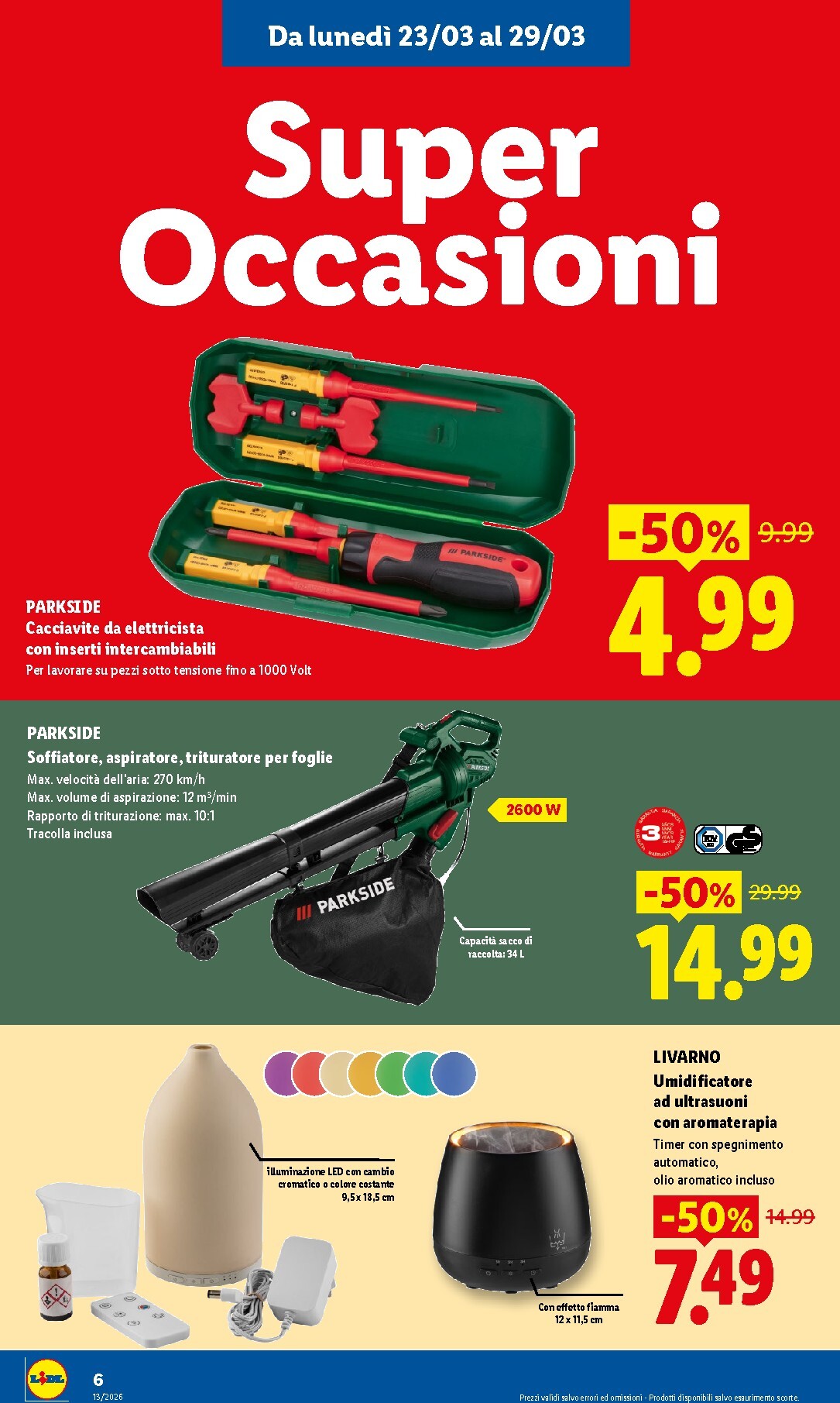 lidl - Volantino Lidl - Nuova apertura Elmas valido dal 23/03/2026 al 29/03/2026 - page: 6