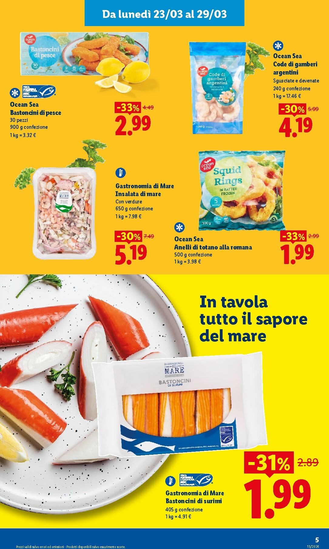 lidl - Volantino Lidl - Nuova apertura Casalgrande valido dal 23/03/2026 al 29/03/2026 - page: 5