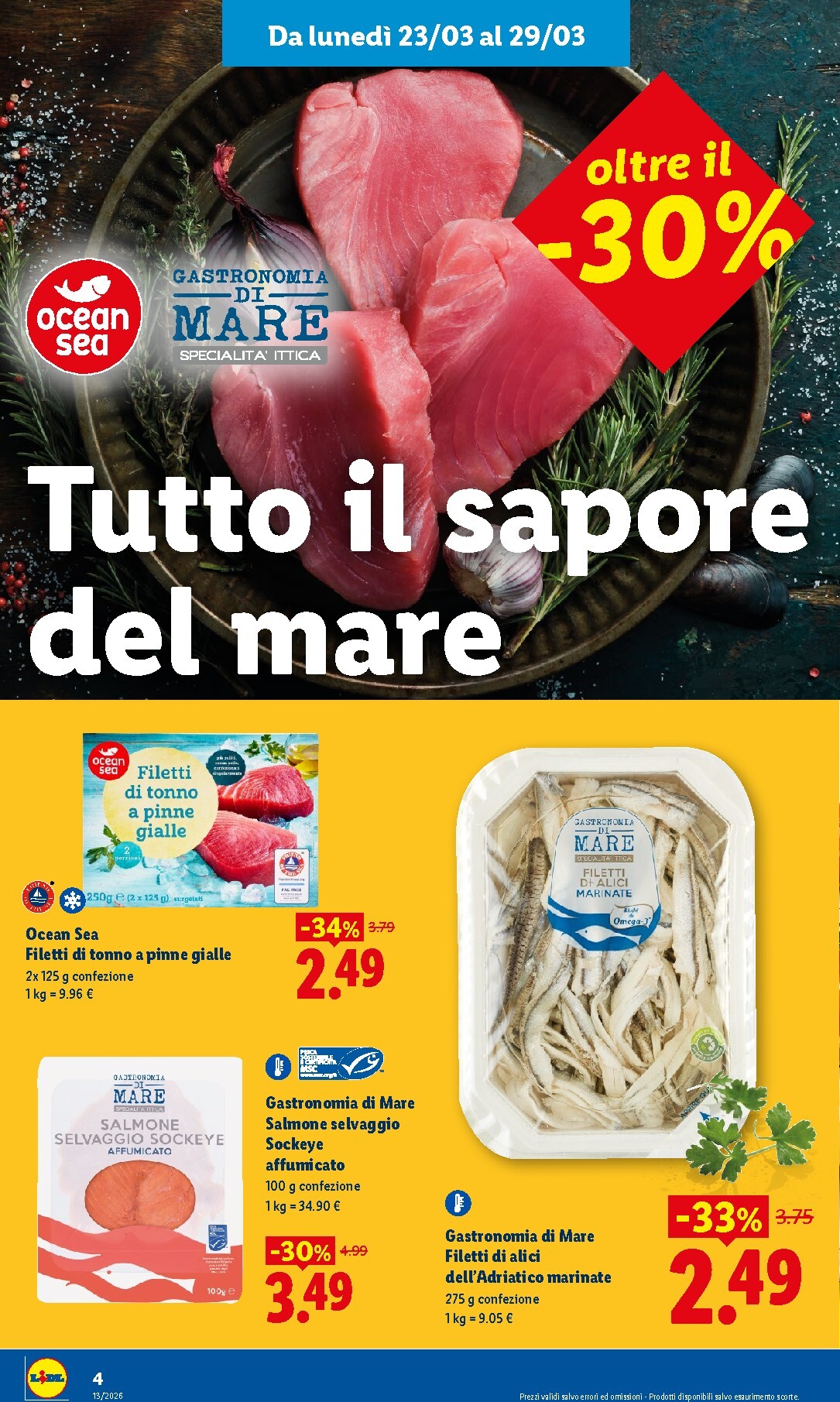 lidl - Volantino Lidl - Nuova apertura Casalgrande valido dal 23/03/2026 al 29/03/2026 - page: 4