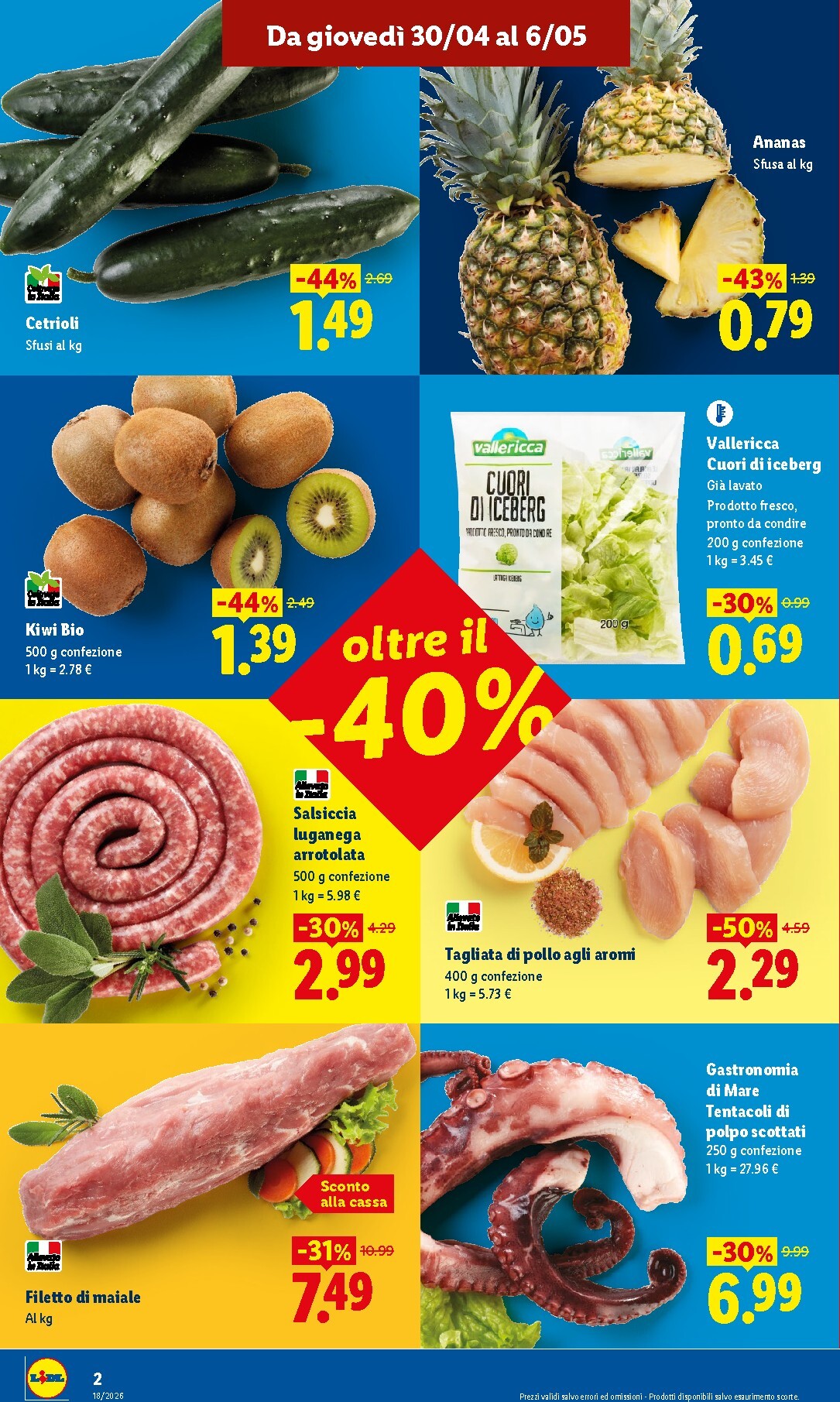lidl - Volantino Lidl - Milano Via Camp.7 per la prossima settimana dal giovedì 30/04/2026 al mercoledì 06/05/2026 - page: 2