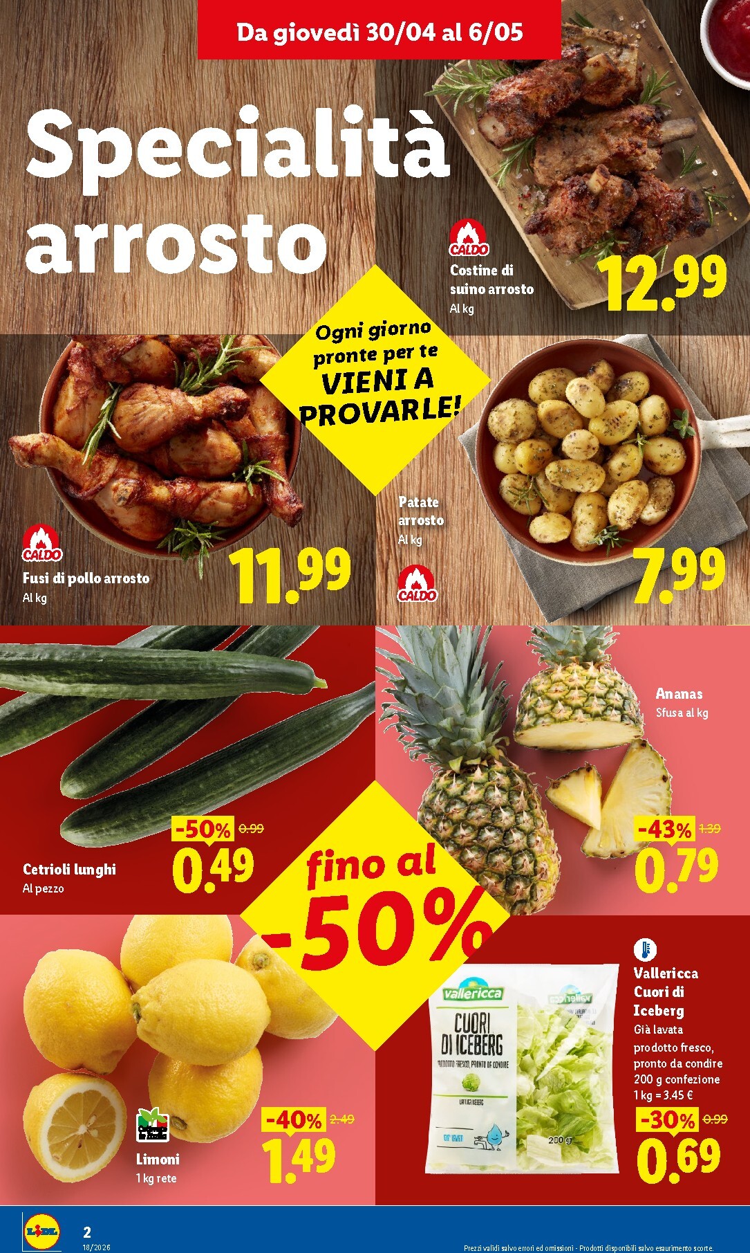 lidl - Volantino Lidl - Fermo per la prossima settimana dal giovedì 30/04/2026 al mercoledì 06/05/2026 - page: 2