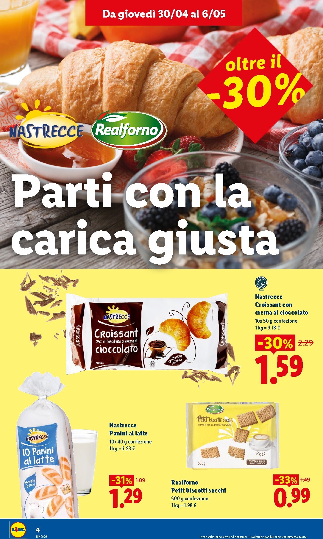 lidl - Volantino Lidl - Fermo per la prossima settimana dal giovedì 30/04/2026 al mercoledì 06/05/2026 - page: 4