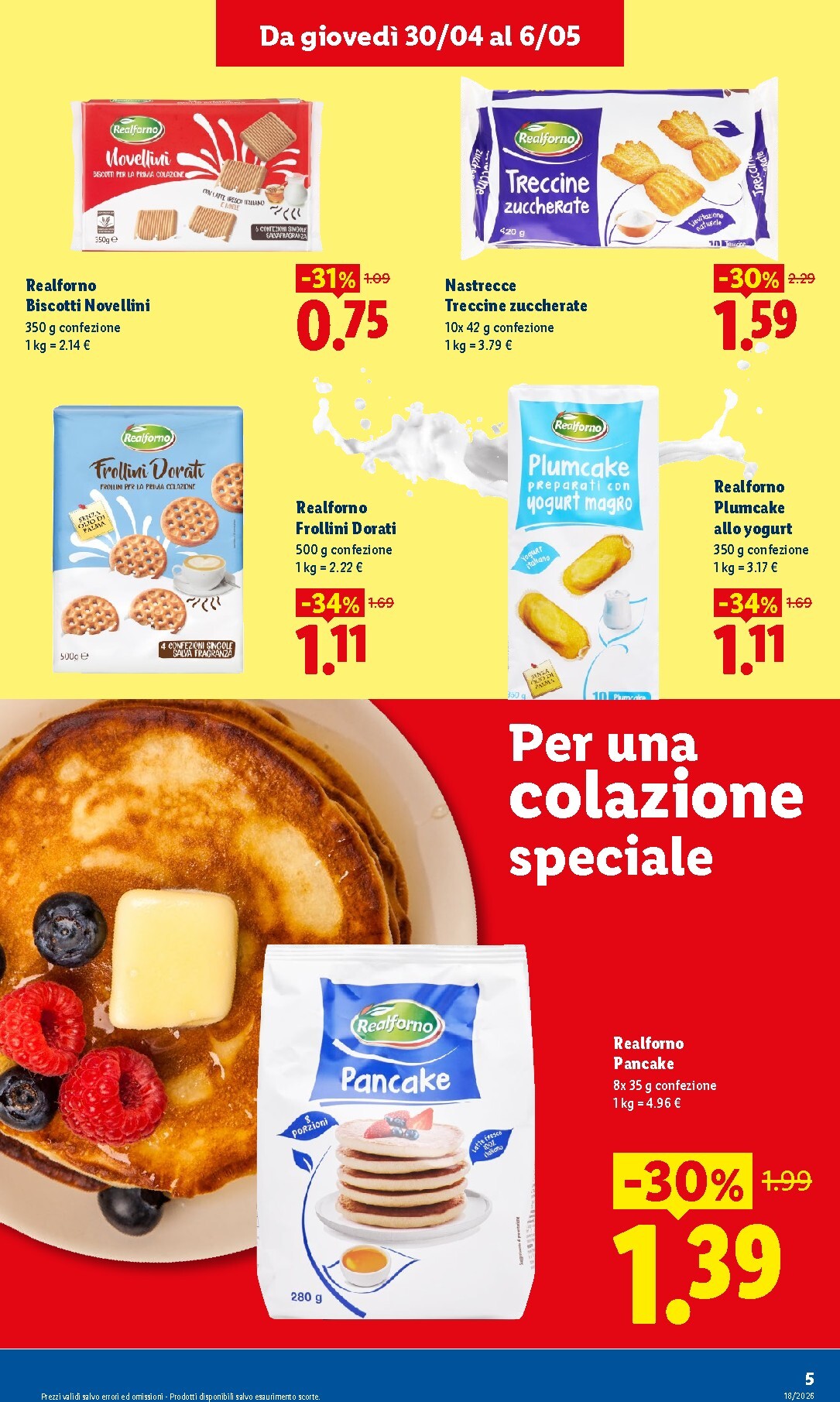 lidl - Volantino Lidl - Fermo per la prossima settimana dal giovedì 30/04/2026 al mercoledì 06/05/2026 - page: 5