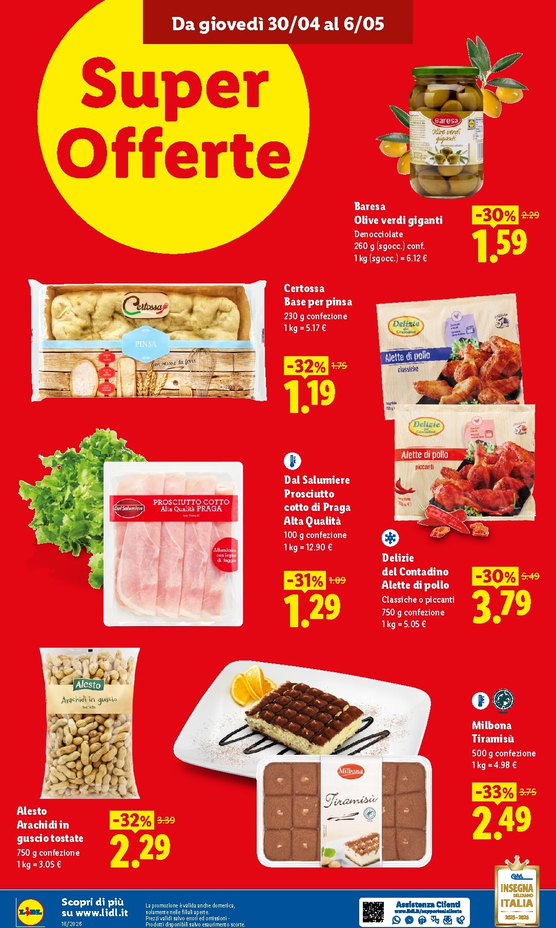 lidl - Volantino Lidl - Fermo per la prossima settimana dal giovedì 30/04/2026 al mercoledì 06/05/2026 - page: 8