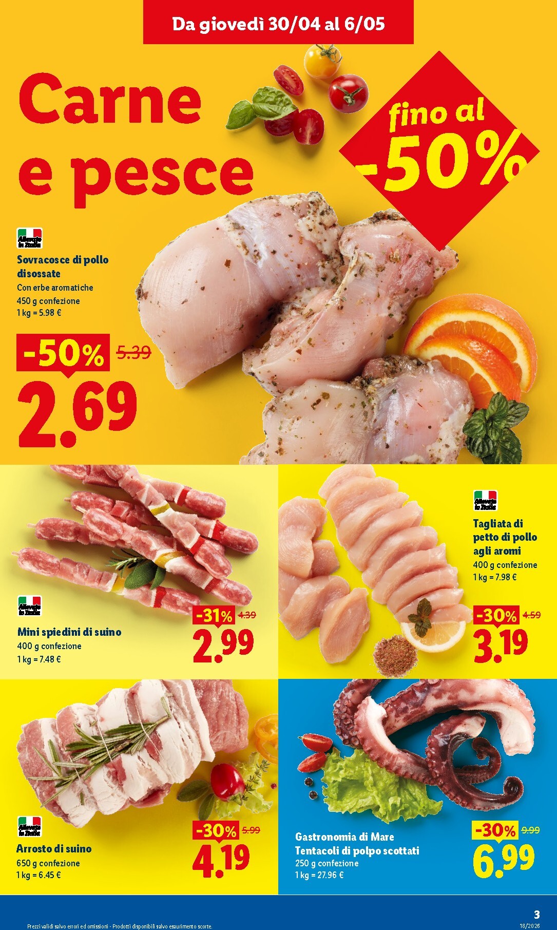 lidl - Volantino Lidl - Fermo per la prossima settimana dal giovedì 30/04/2026 al mercoledì 06/05/2026 - page: 3