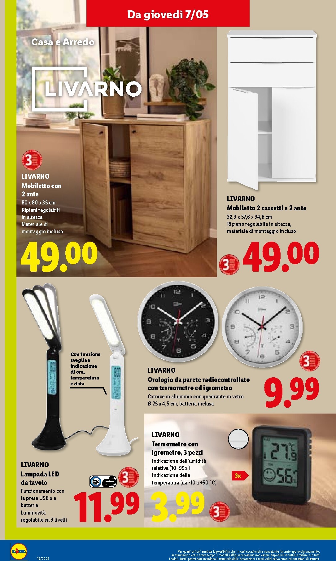 lidl - Volantino Lidl per la prossima settimana dal giovedì 07/05/2026 al mercoledì 13/05/2026 - page: 26