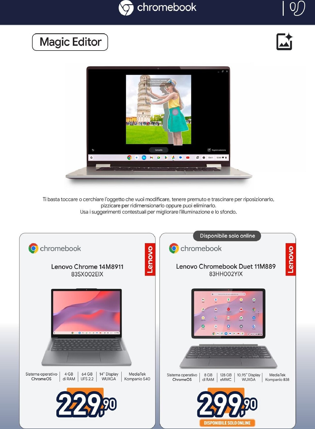 unieuro - Volantino attuale di Unieuro - Speciale Chromebook valido dal giovedì 11/06/2026 al mercoledì 24/06/2026 - page: 4