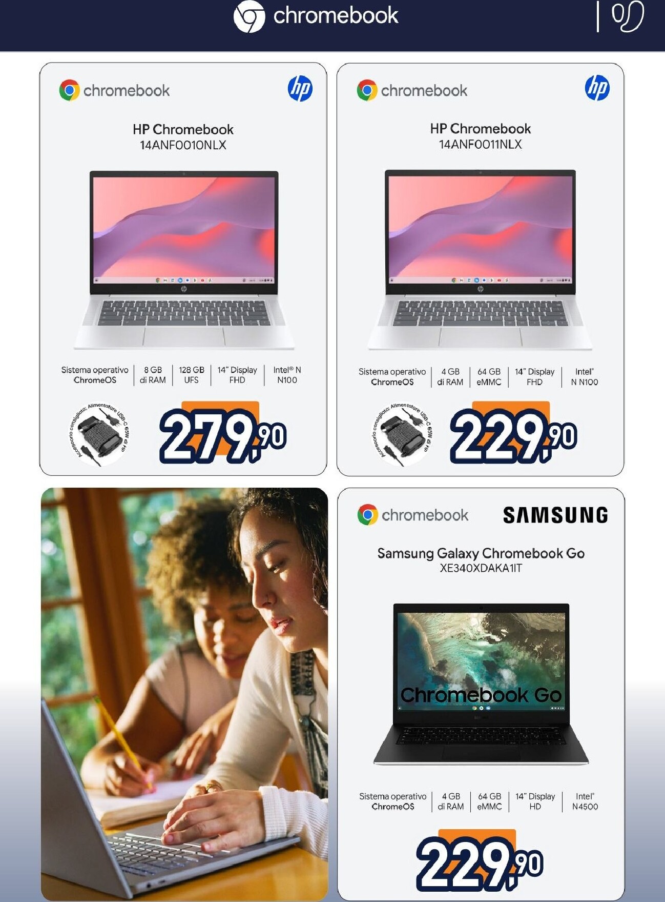 unieuro - Volantino attuale di Unieuro - Speciale Chromebook valido dal giovedì 11/06/2026 al mercoledì 24/06/2026 - page: 6