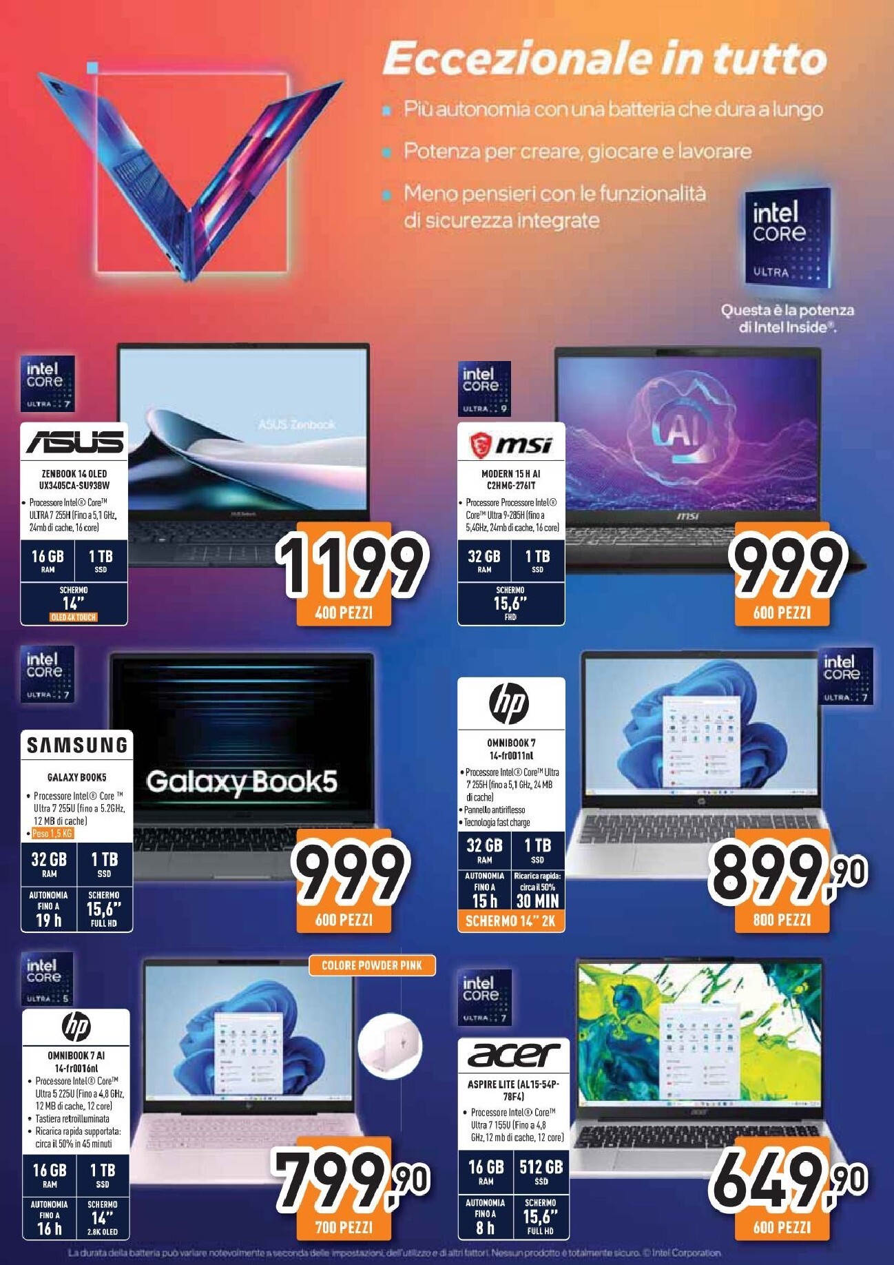 unieuro - Volantino attuale di Unieuro valido dal venerdì 19/06/2026 al giovedì 25/06/2026 - page: 14