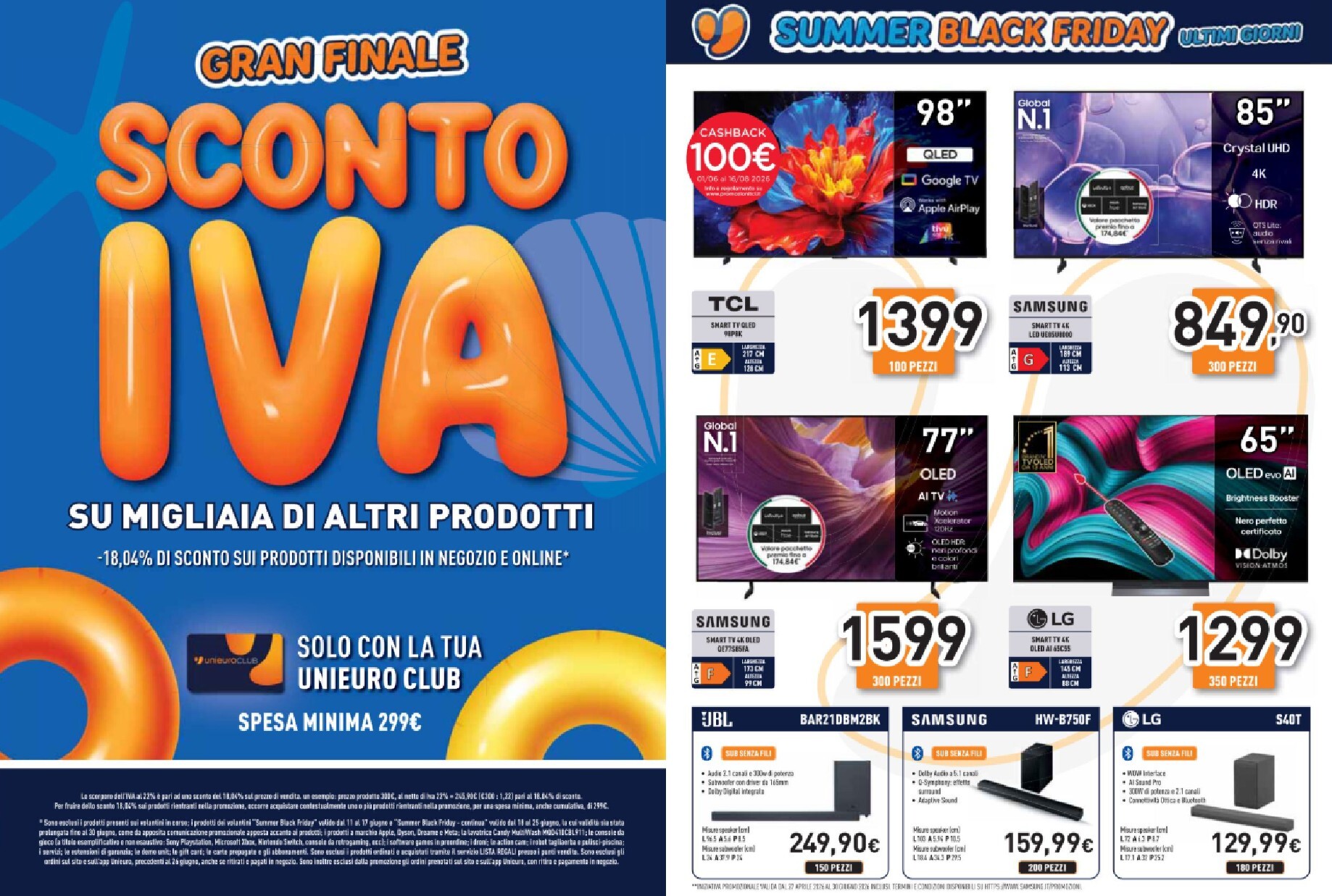 unieuro - Volantino attuale di Unieuro - Black Friday valido dal venerdì 26/06/2026 al martedì 30/06/2026 - page: 2