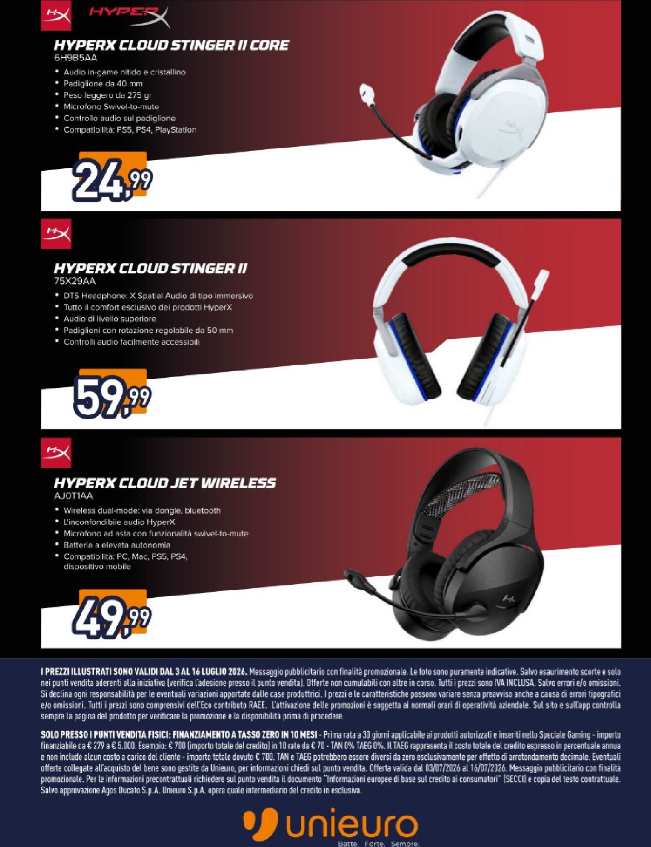 unieuro - Volantino attuale di Unieuro - Speciale Gaming valido dal venerdì 03/07/2026 al giovedì 16/07/2026 - page: 6