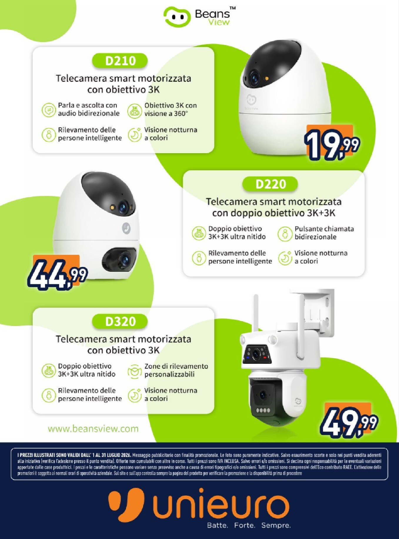 unieuro - Volantino attuale di Unieuro - Speciale Casa Smart valido dal mercoledì 01/07/2026 al venerdì 31/07/2026 - page: 5