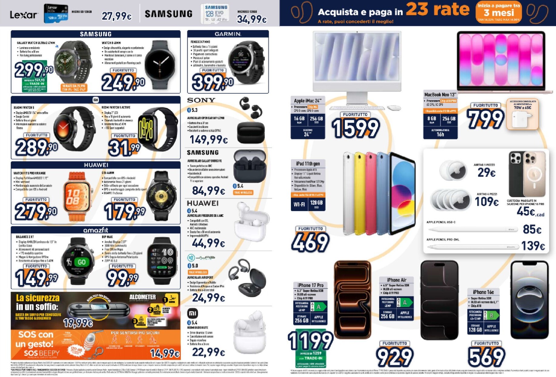 unieuro - Volantino attuale di Unieuro valido dal lunedì 27/07/2026 al domenica 09/08/2026 - page: 6