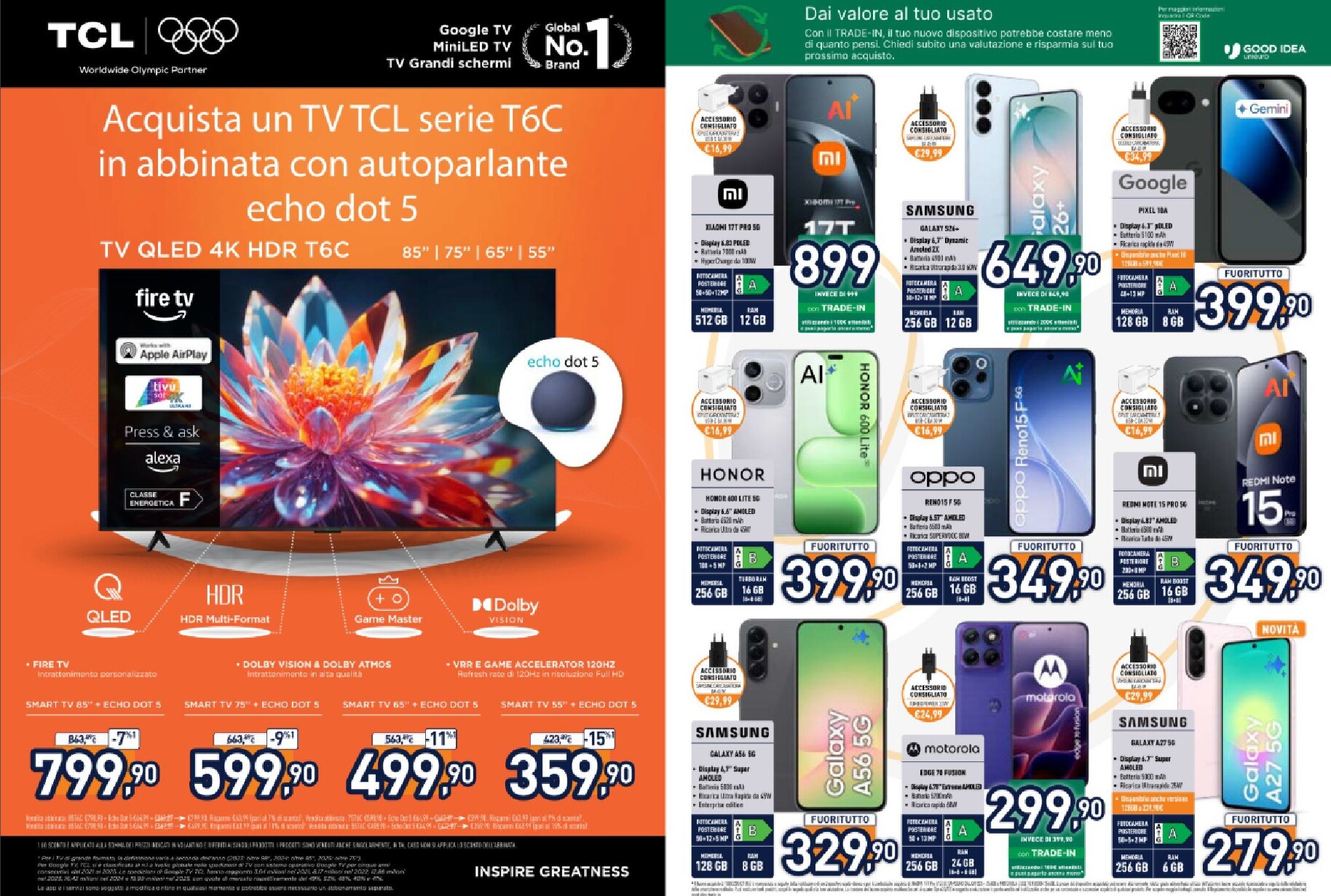 unieuro - Volantino attuale di Unieuro valido dal lunedì 27/07/2026 al domenica 09/08/2026 - page: 4