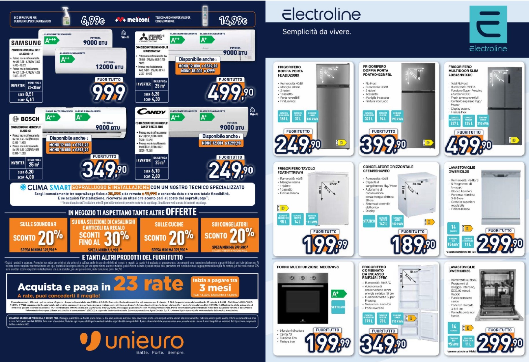 unieuro - Volantino attuale di Unieuro valido dal lunedì 27/07/2026 al domenica 09/08/2026 - page: 17