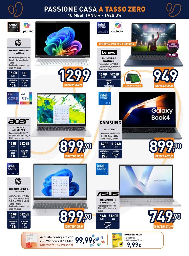 unieuro - Volantino attuale di Unieuro valido dal venerdì 18/09/2026 al domenica 04/10/2026 - page: 26