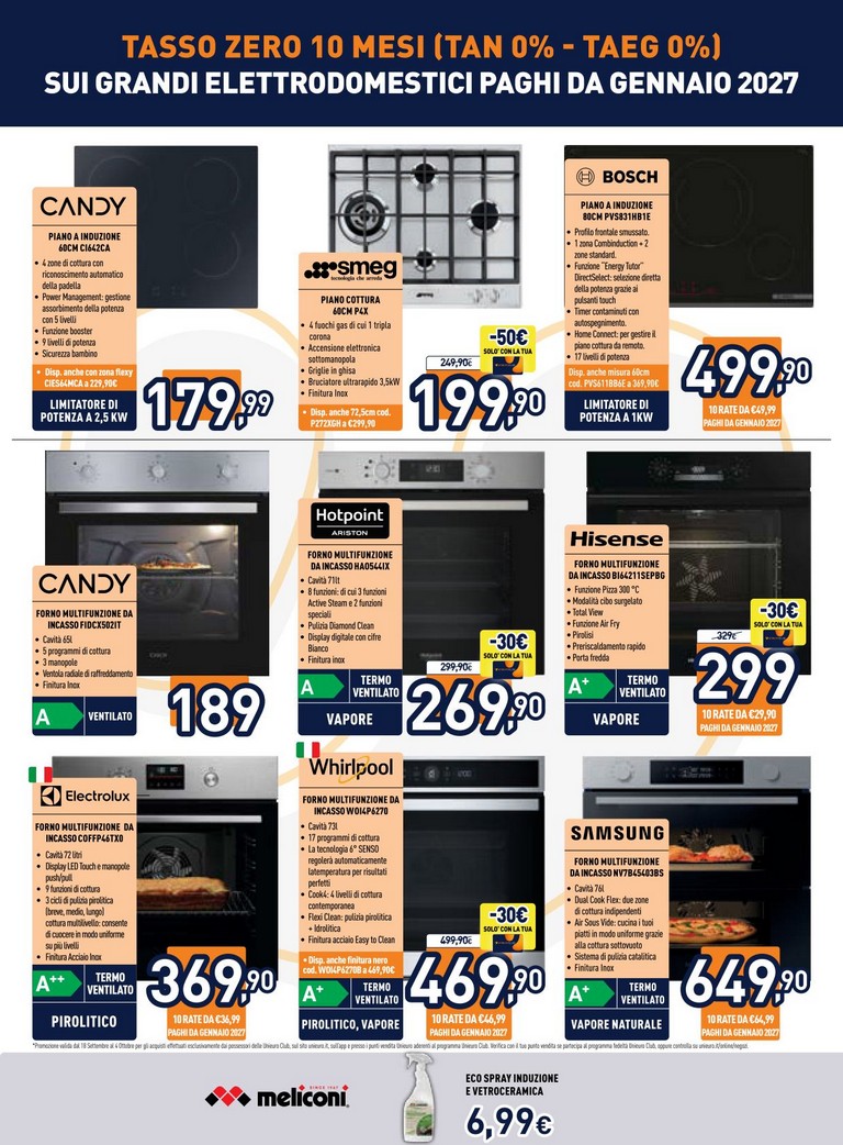 unieuro - Volantino attuale di Unieuro valido dal venerdì 18/09/2026 al domenica 04/10/2026 - page: 11