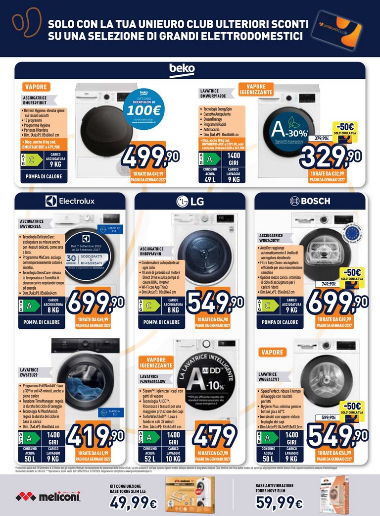 unieuro - Volantino attuale di Unieuro valido dal venerdì 18/09/2026 al domenica 04/10/2026 - page: 3