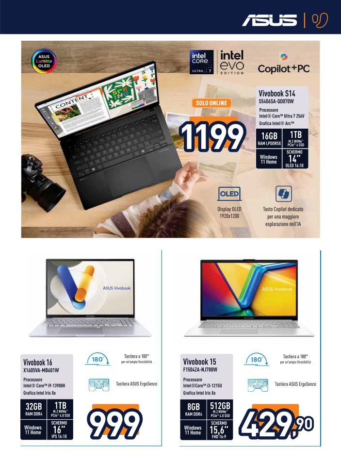 unieuro - Volantino Unieuro - Speciale ASUS valido dal 14/04 al 27/04 - page: 3