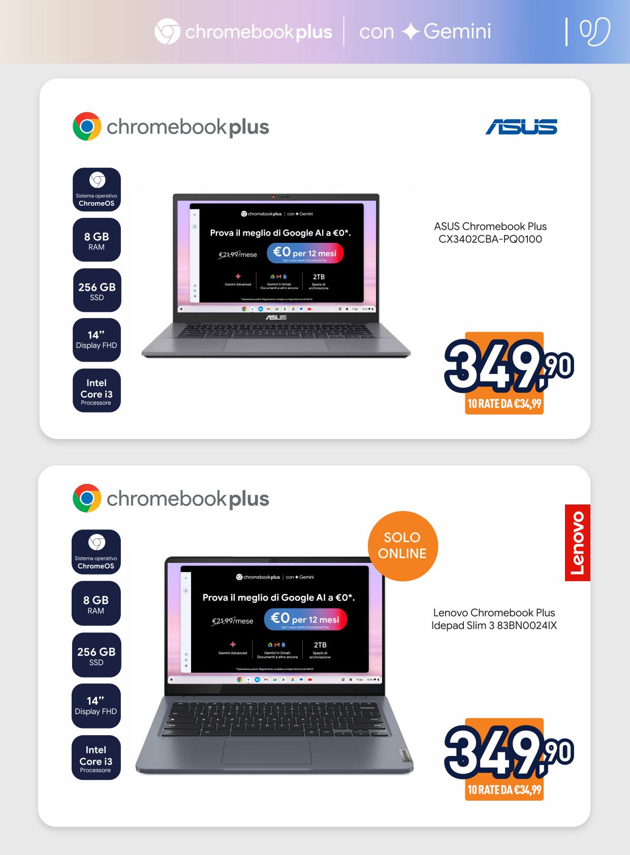 unieuro - Volantino Unieuro - Speciale Chromebook valido dal 02/05 al 18/05 - page: 3