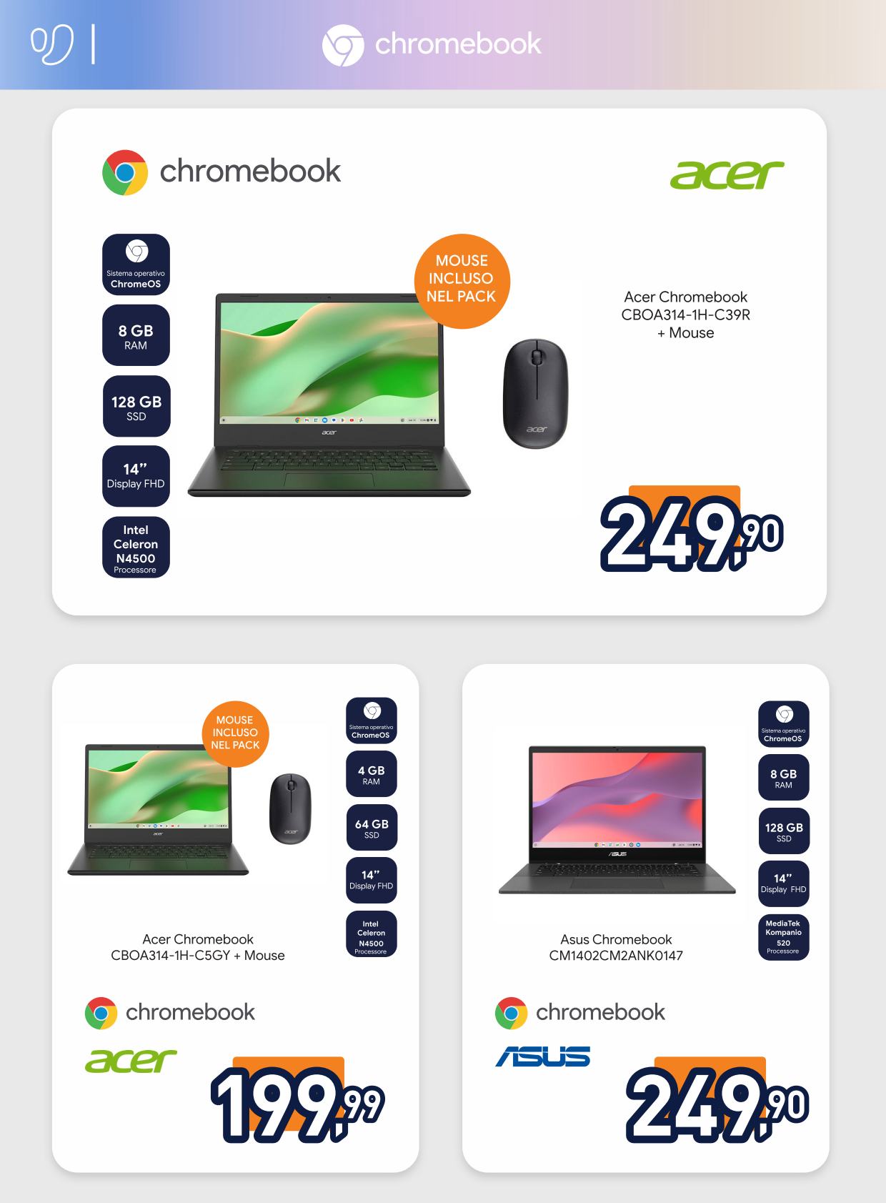unieuro - Volantino Unieuro - Speciale Chromebook valido dal 02/05 al 18/05 - page: 6