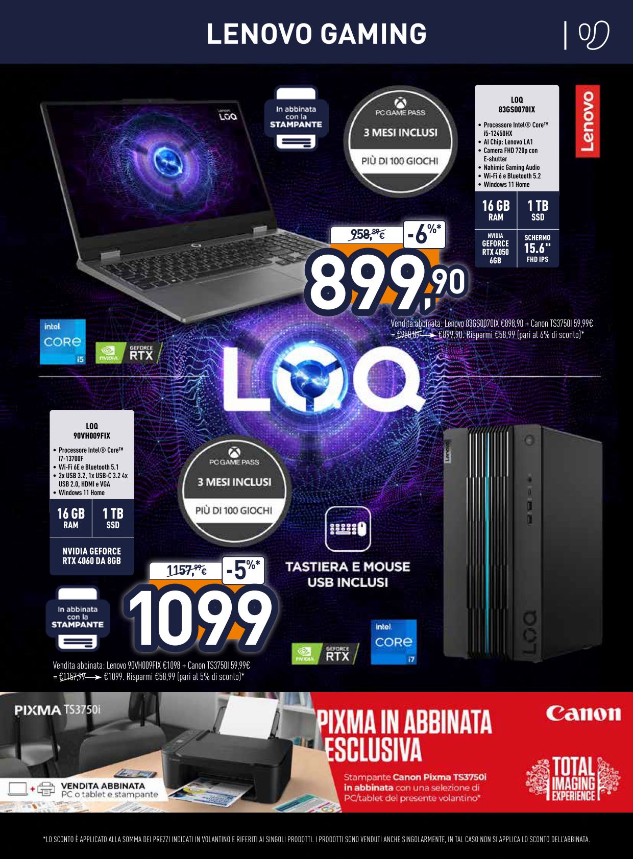 unieuro - Volantino Unieuro - Speciale Lenovo valido dal 30/05 al 08/06 - page: 5
