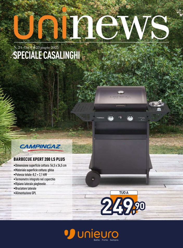 unieuro - Volantino Unieuro - Speciale Casalinghi valido dal 06/06 al 23/06