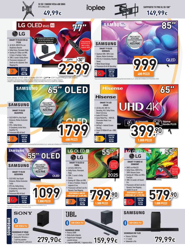 unieuro - Volantino Unieuro - Black Friday valido dal 26/11 al 04/12 - page: 8