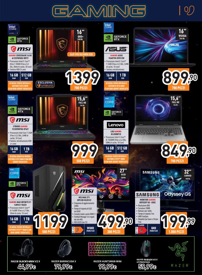 unieuro - Volantino Unieuro - Black Friday valido dal 26/11 al 04/12 - page: 21