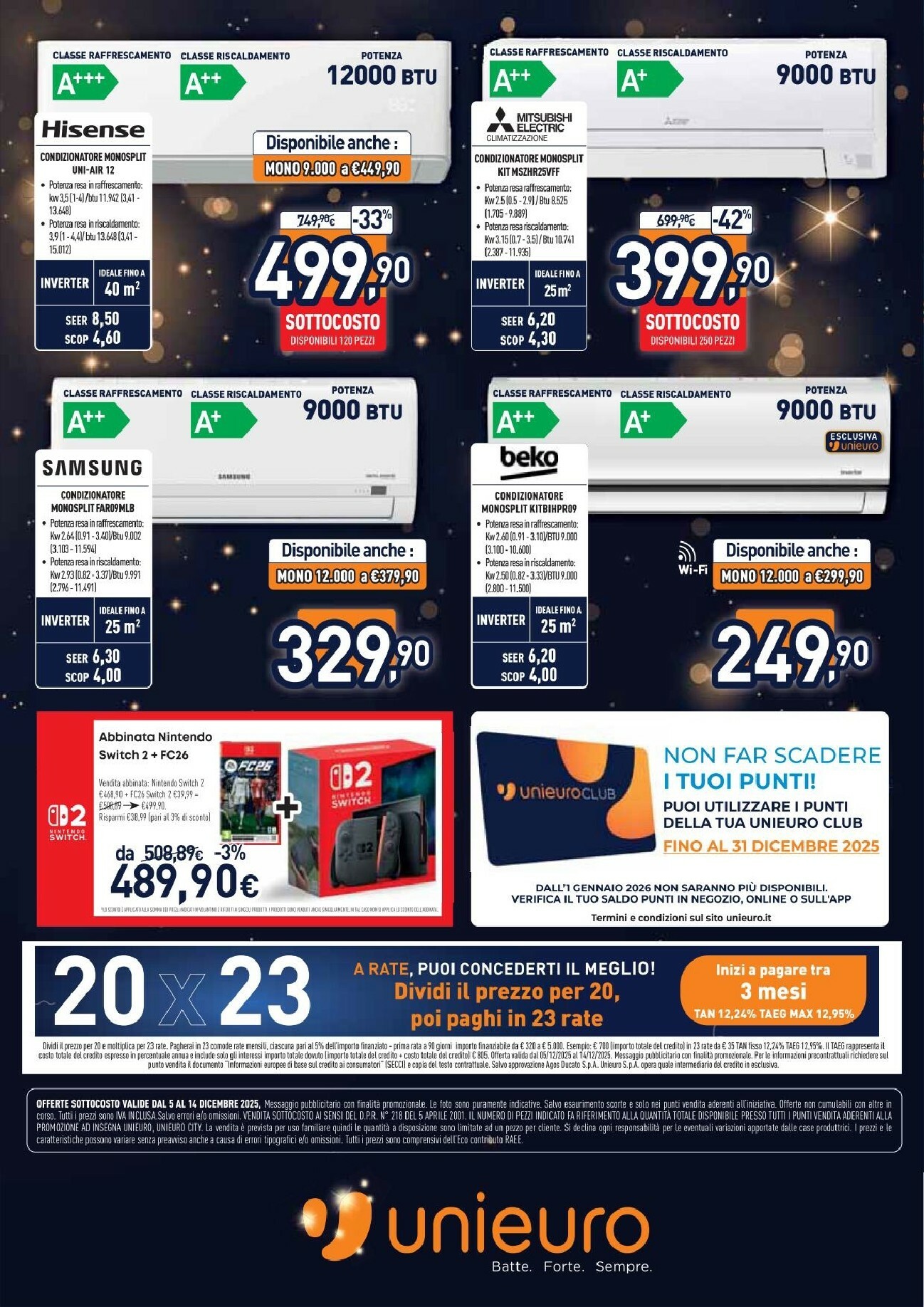 unieuro - Volantino Unieuro valido dal 05/12 al 14/12 - page: 25