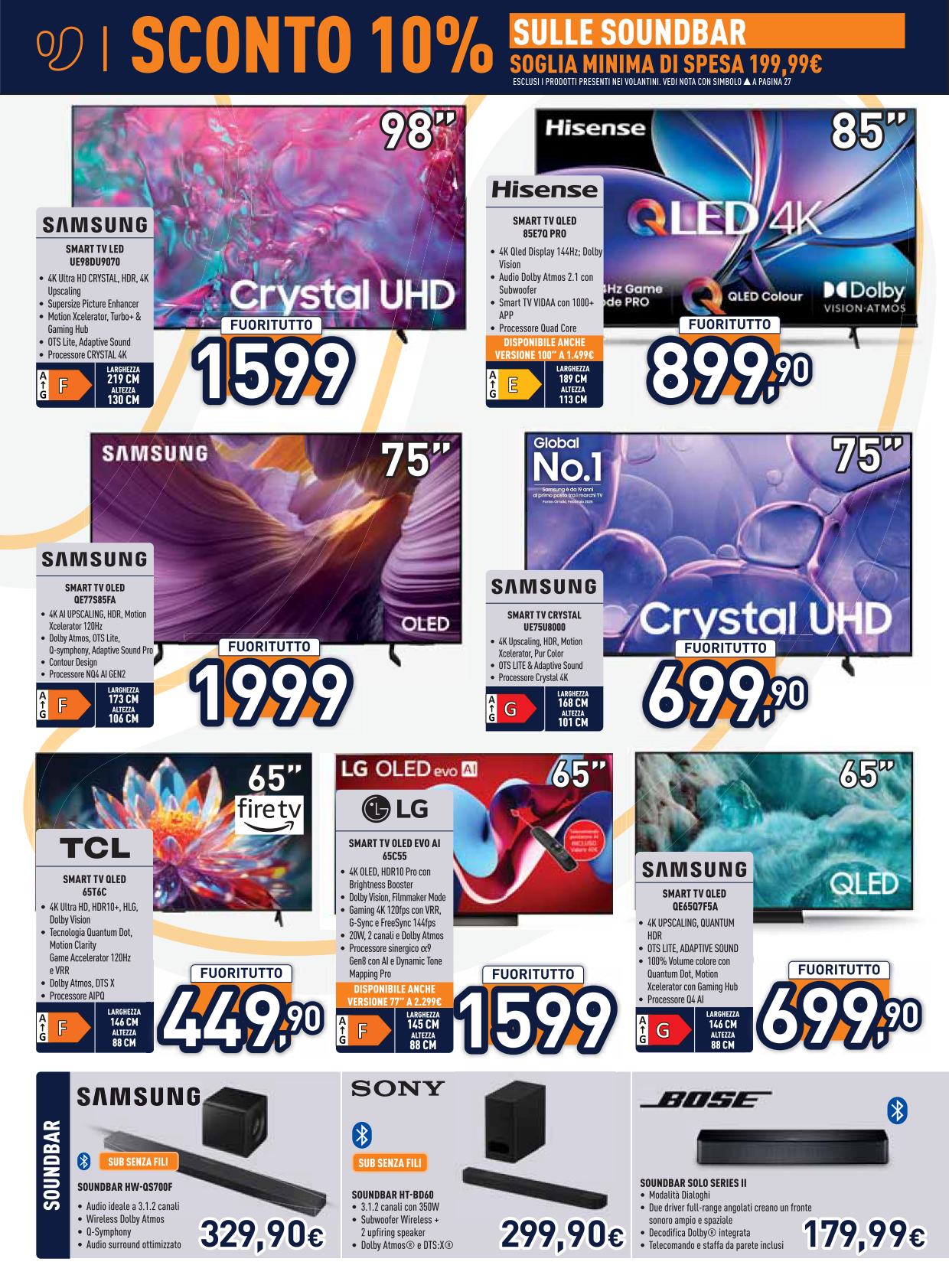 unieuro - Volantino Unieuro valido dal 29/12 al 15/01 - page: 2