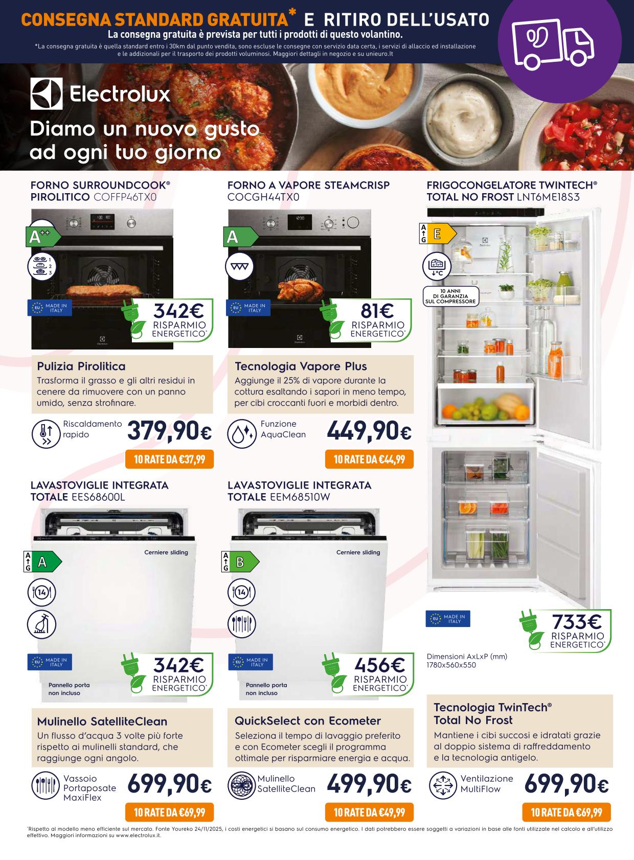 unieuro - Volantino Unieuro - Speciale Electrolux valido dal 27/12 al 15/01 - page: 4