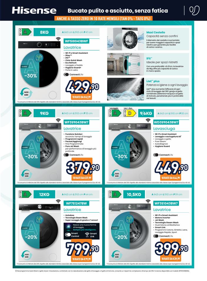 unieuro - Volantino Unieuro - Speciale Hisense valido dal 09/01 al 25/01 - page: 3