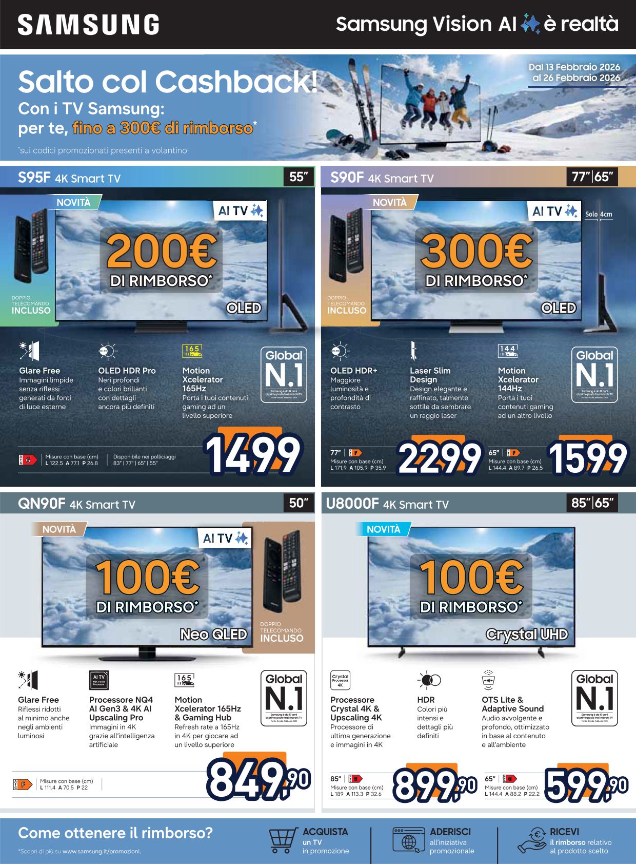 unieuro - Volantino Unieuro valido dal 13/02/2026 al 26/02/2026 - page: 2