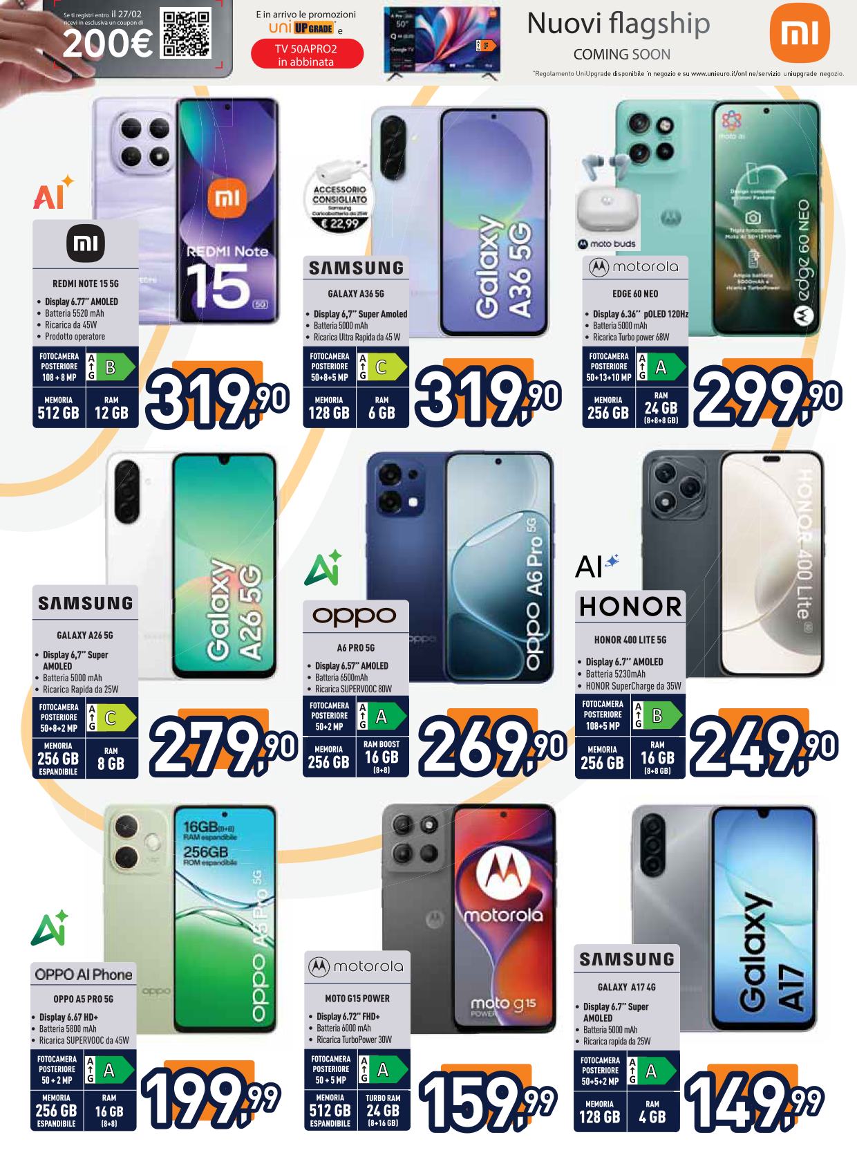 unieuro - Volantino Unieuro valido dal 13/02/2026 al 26/02/2026 - page: 8