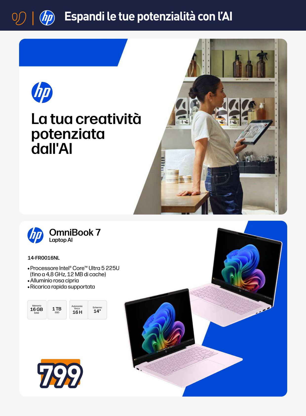 unieuro - Volantino Unieuro - Speciale HP valido dal 16/02/2026 al 01/03/2026 - page: 8