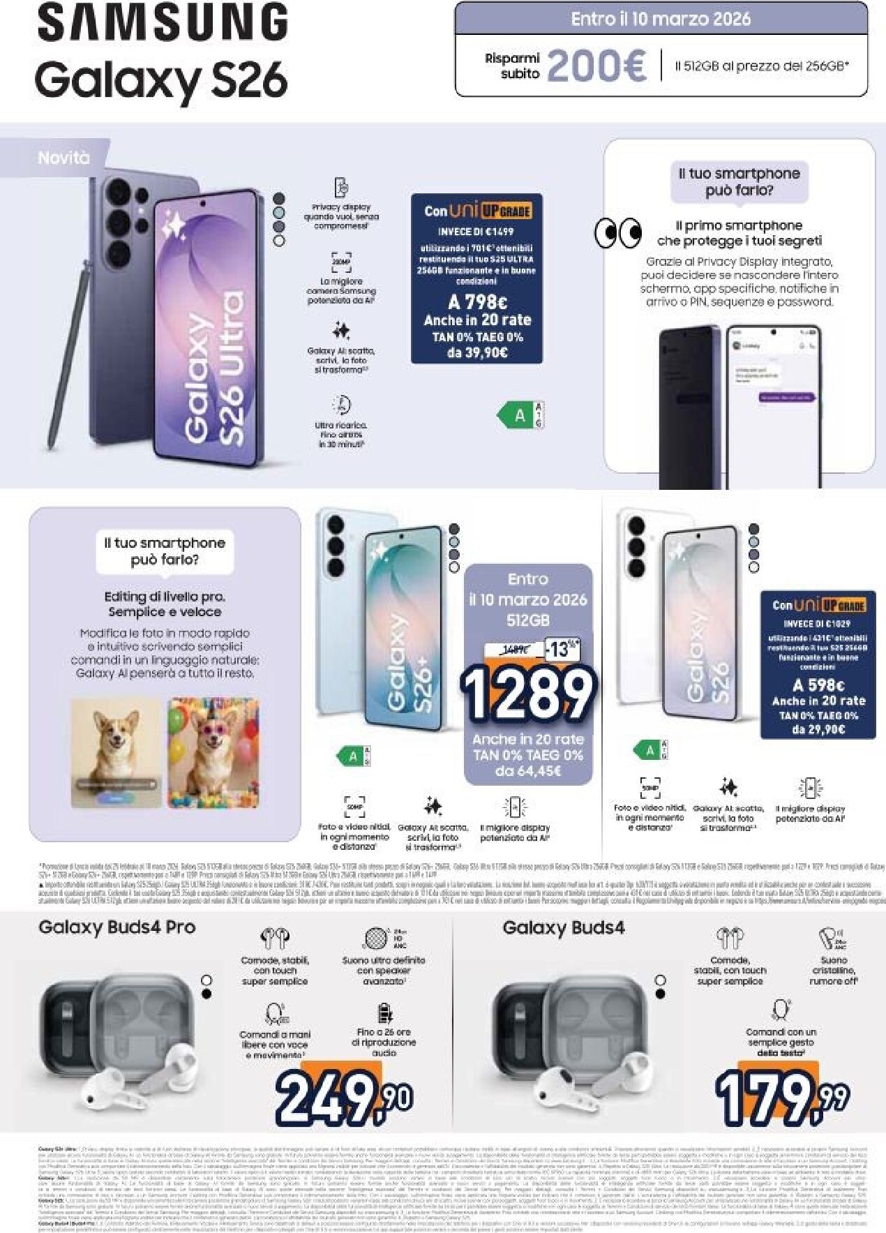 unieuro - Volantino Unieuro valido dal 27/02/2026 al 19/03/2026 - page: 31